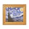 American Art Decor Ornate Framed Starry Night Canvas Print by Vincent van Gogh - 27.75" x 31.5"